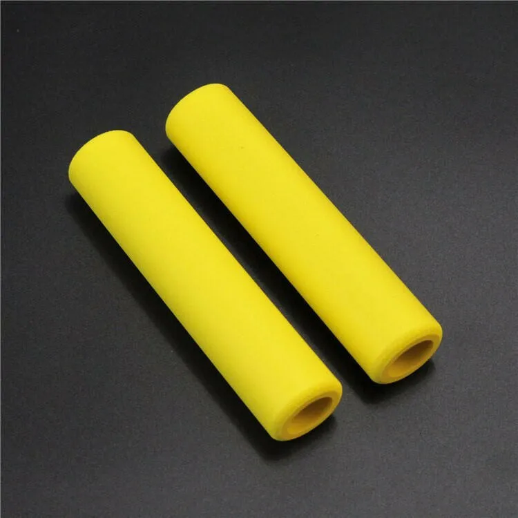 1 Pair Set Handlebar Silica Super Soft Gel Foam Silicone Sponge Antiskid Mountain Bike Grips Personalized handlebar plugs