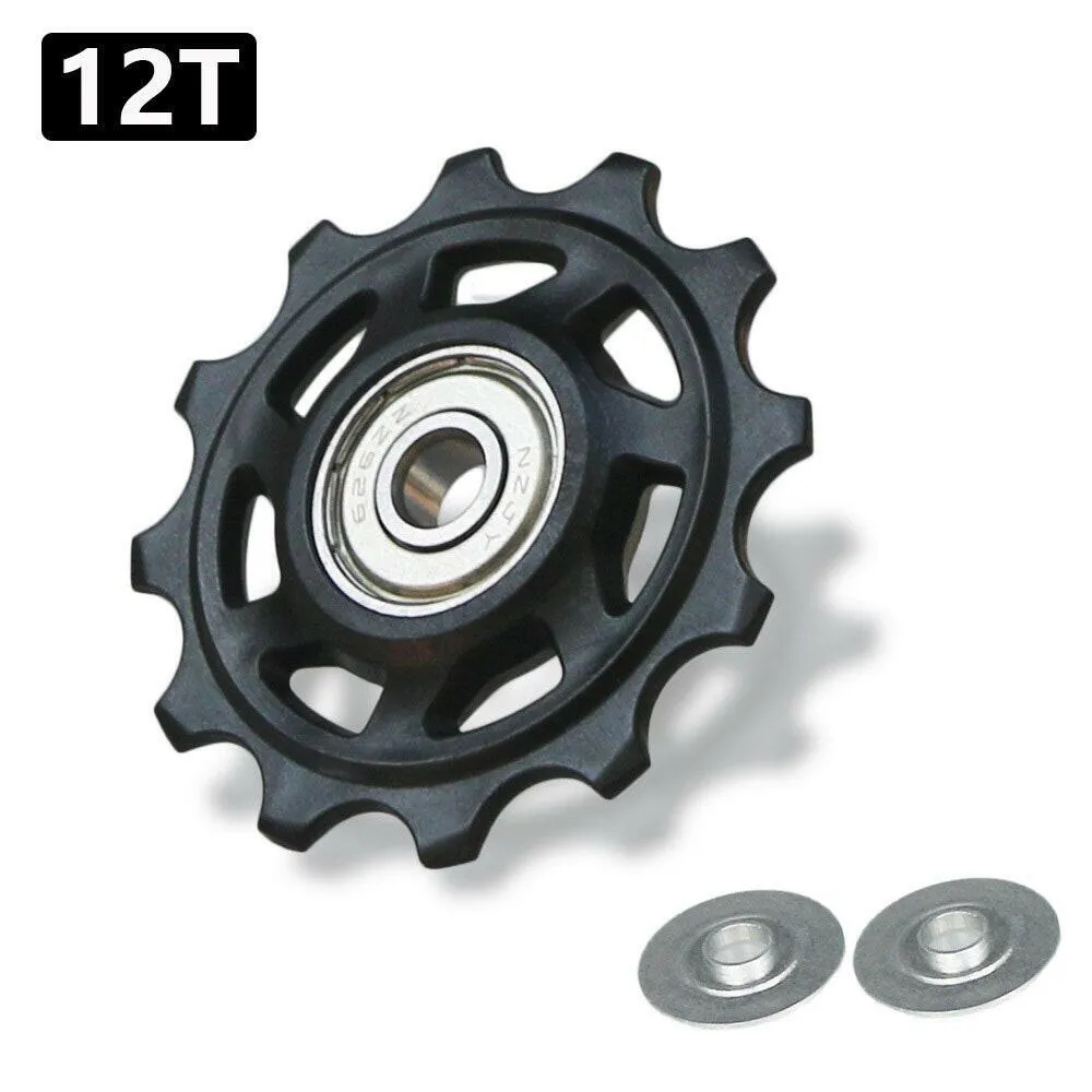 11T 12T 13T 14T MTB Bicycle Rear Guide Wheel Road Bike Rear Derailleur Pulley Roller Bearing Outdoor Mountain Bike Cycling Parts