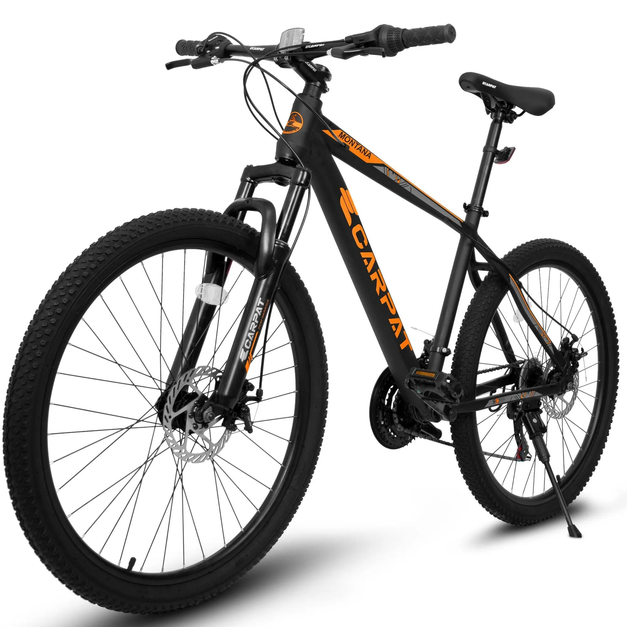 26" Mountain Bike, Aluminum Frame, 21-Speed, Front Shock Absorber, Disc Brakes