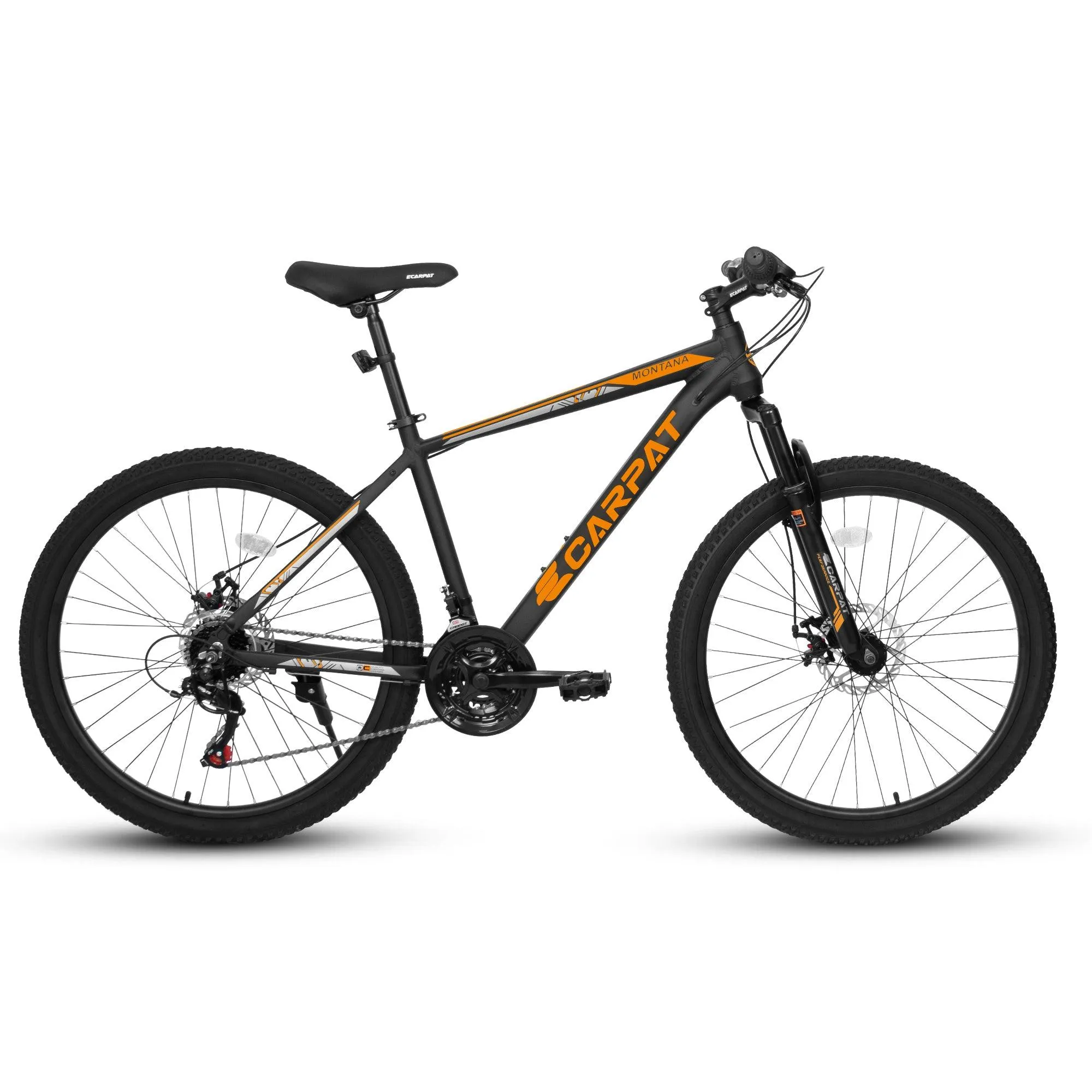 26" Mountain Bike, Aluminum Frame, 21-Speed, Front Shock Absorber, Disc Brakes