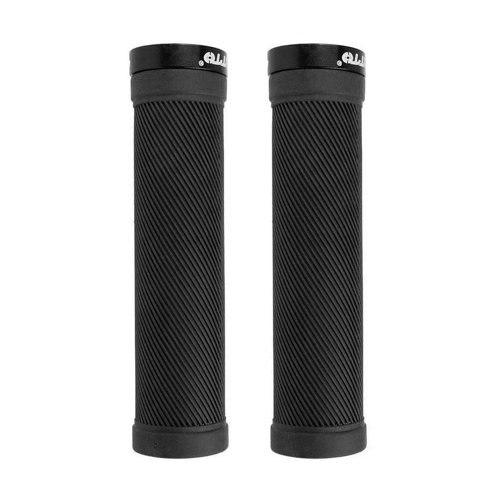 2pcs Non Slip Rubber Bicycle Handlebar Grips MTB Mountain Bike Handle Grips 22.2mm