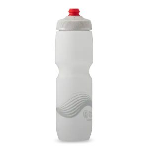 30 oz Breakaway® Water Bottle Wave Ivory/Silver by Polar Bottle Made in USA