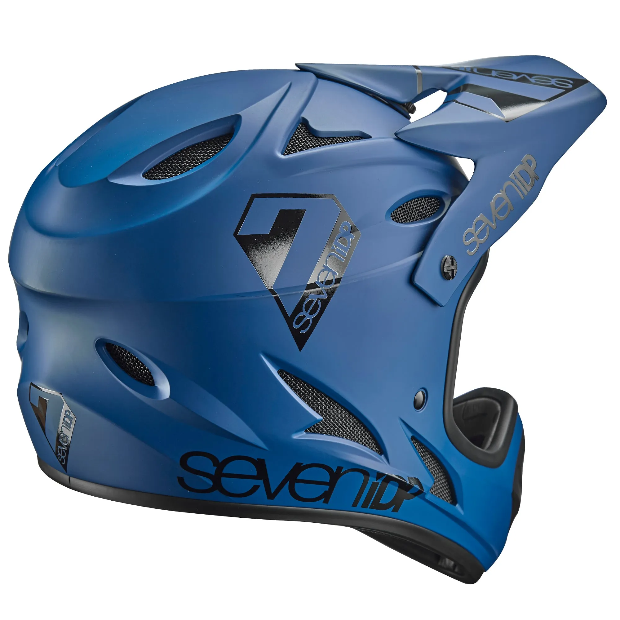 7 iDP M1 Full Face Helmet - Youth - Diesel Blue