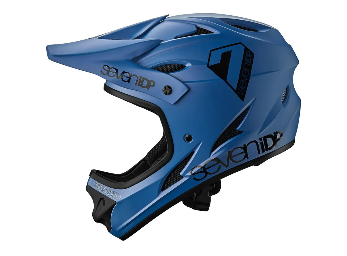 7 iDP M1 Full Face Helmet - Youth - Diesel Blue