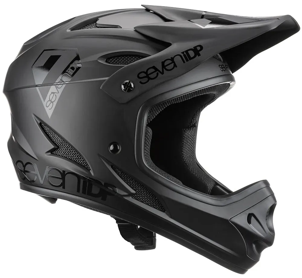 7iDP M1 Full Face Junior Cycling Helmet - Black