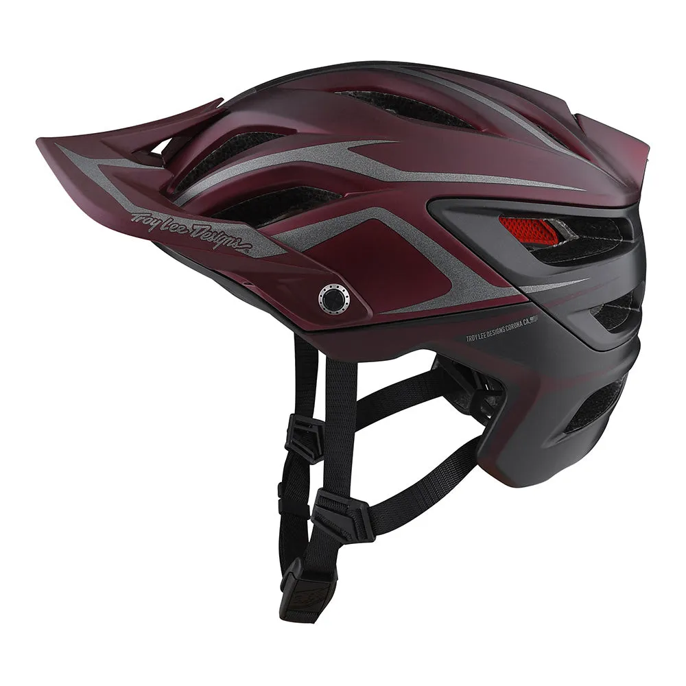 A3 Helmet Jade Burgundy