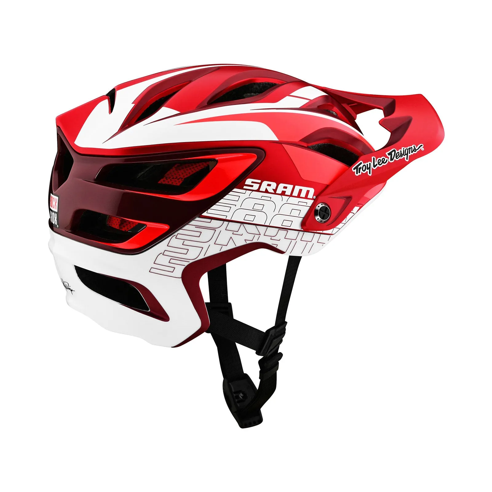 A3 Helmet SRAM Red