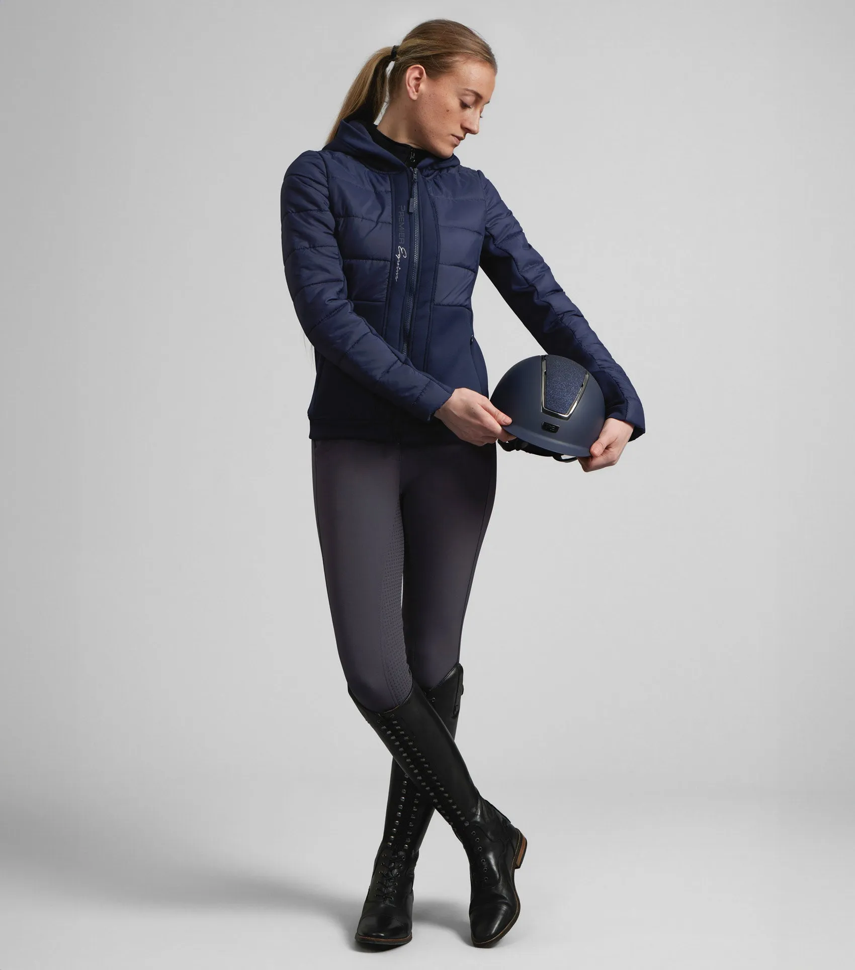 Agata Ladies Riding Jacket Navy