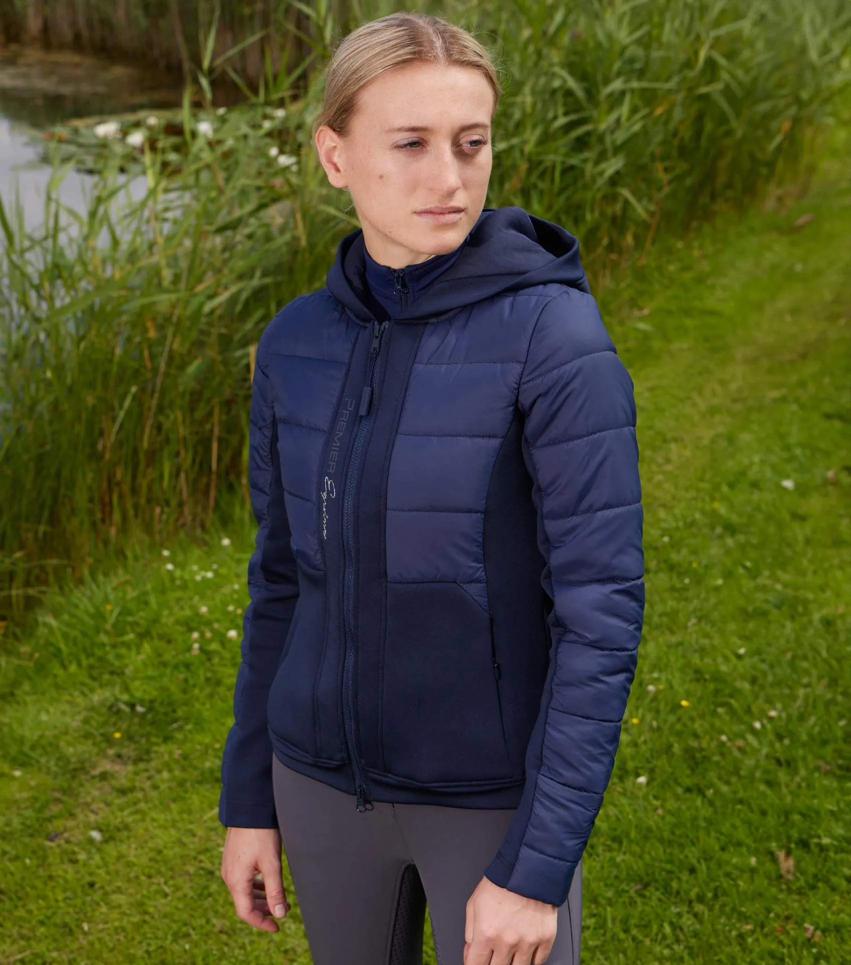 Agata Ladies Riding Jacket Navy