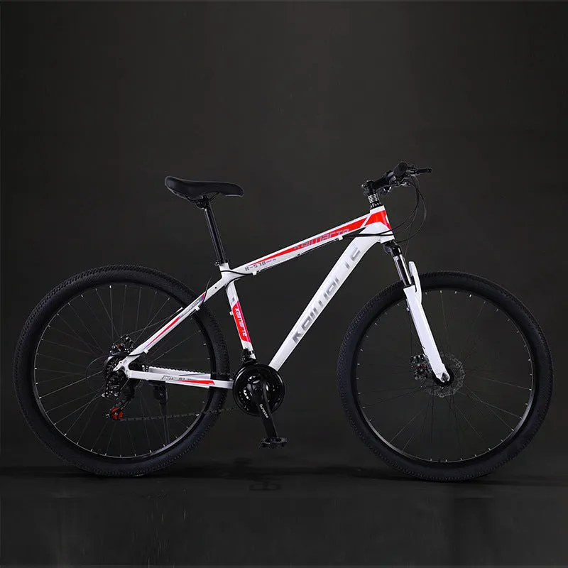 High-Performance Aluminum Alloy Mountain Bike with Enhanced Shock Absorption and Superior Disc Brake