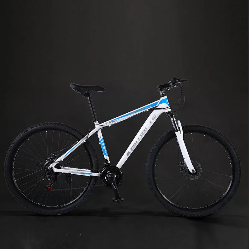 High-Performance Aluminum Alloy Mountain Bike with Enhanced Shock Absorption and Superior Disc Brake