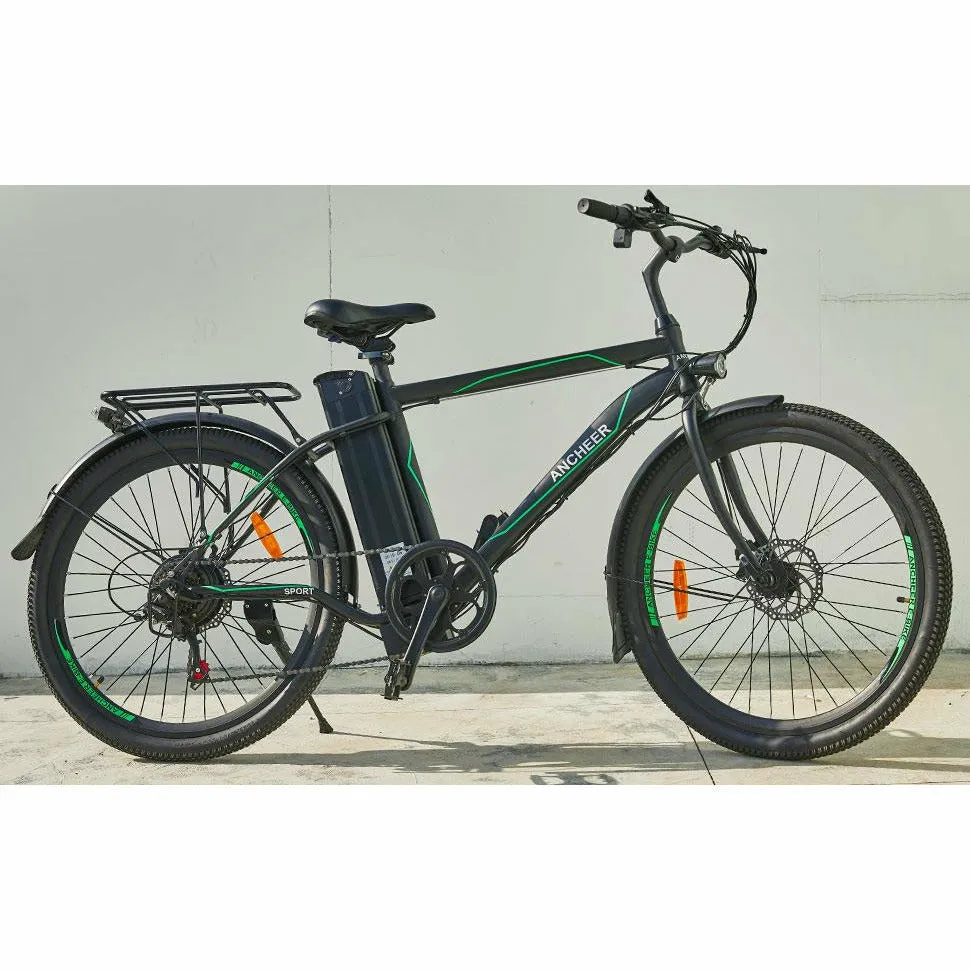 Ancheer 26 Inch Wheel 250W Electric City Bike