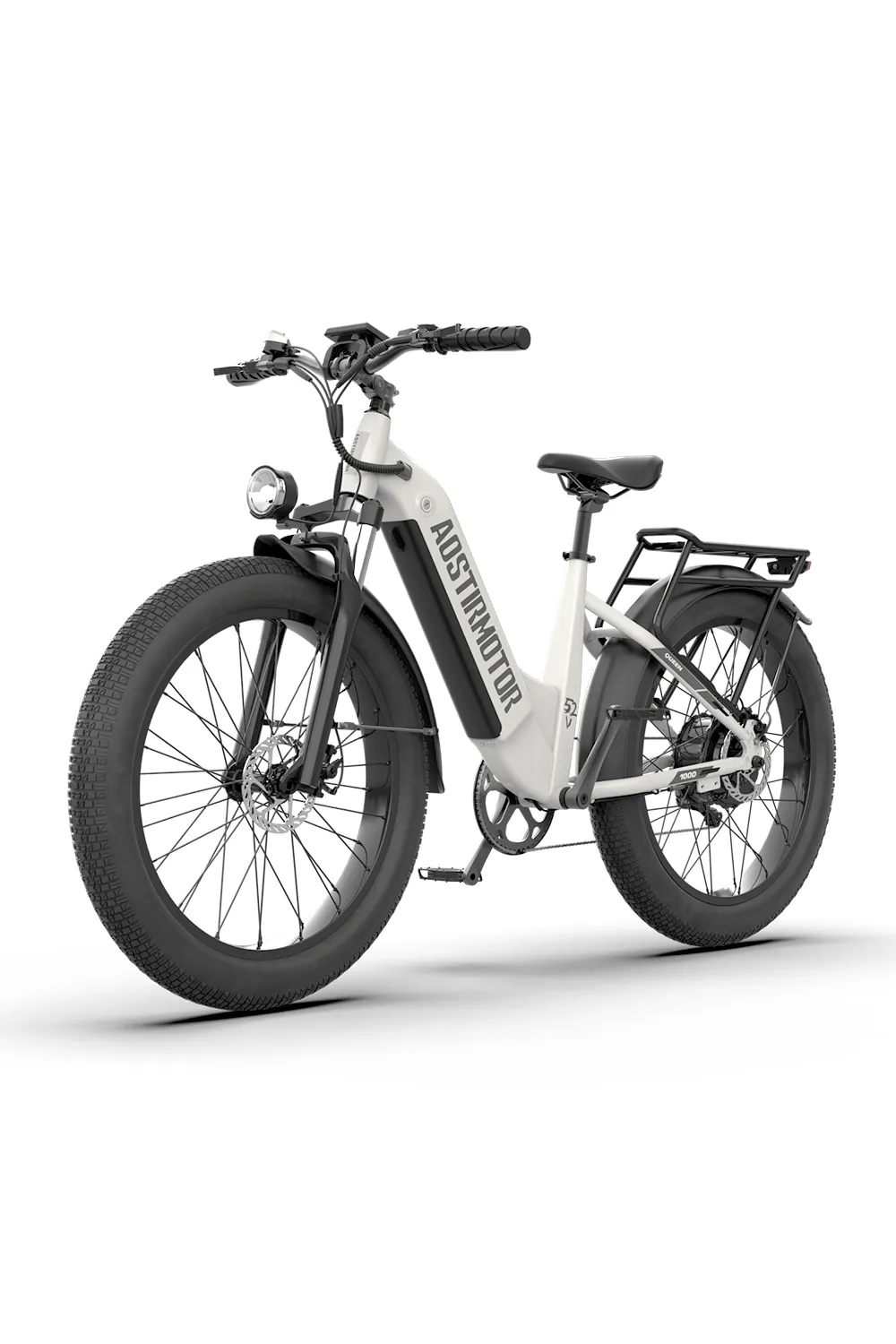 Aostirmotor QUEEN 1000W 52V Step-Through All-Terrain Fat Tire Electric Bike