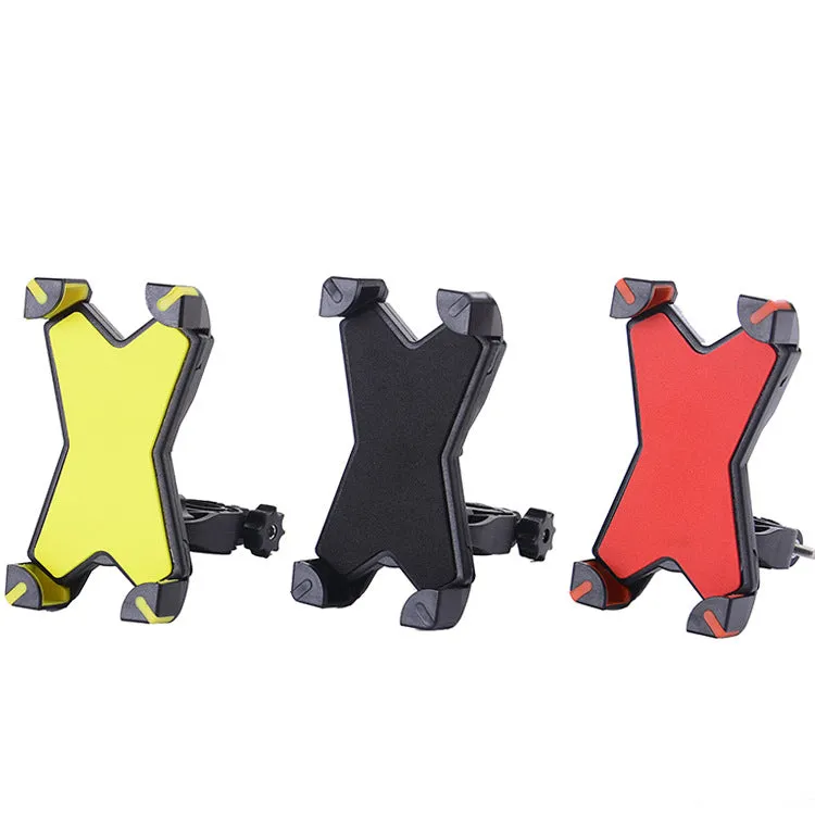 Bicycle mobile phone bracket