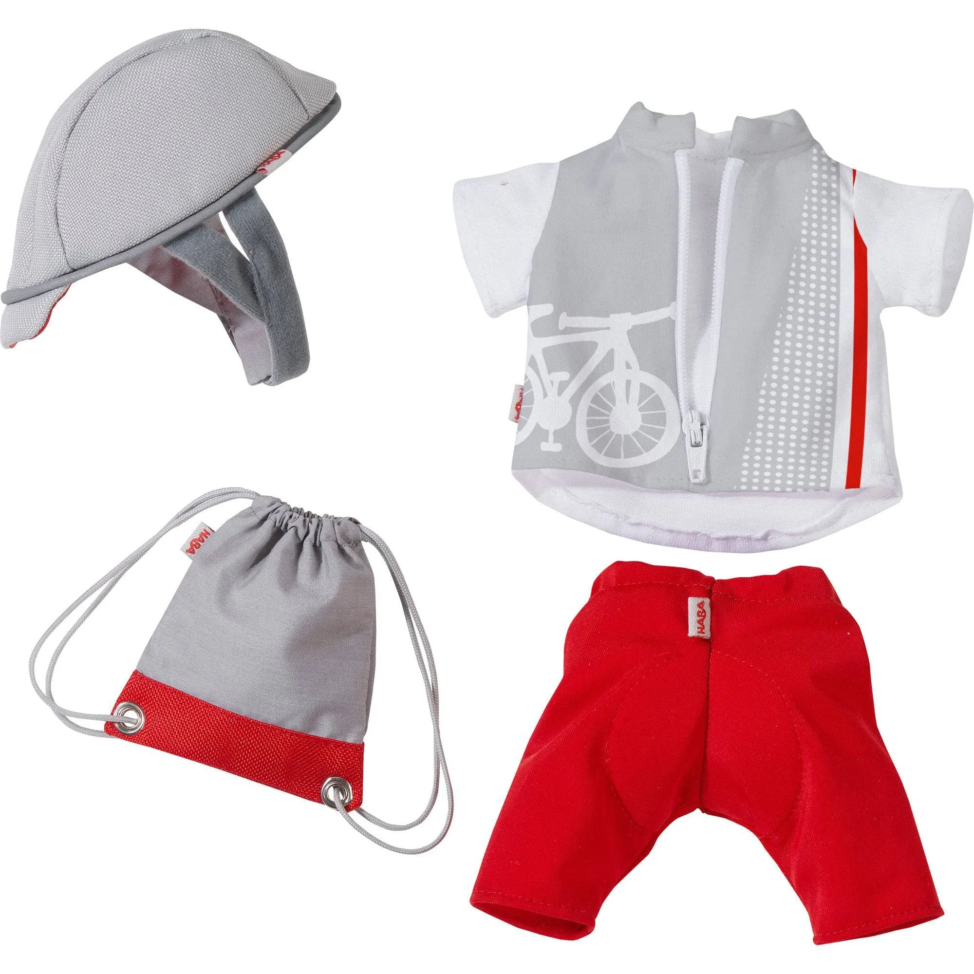 Bike Time Dress Set for 12" Soft Dolls