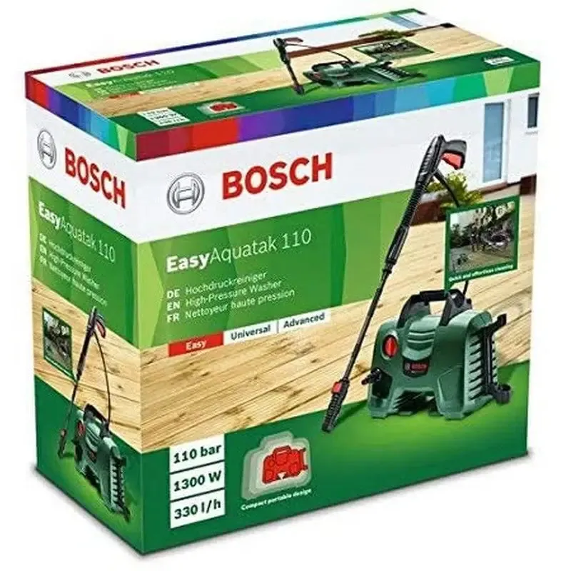 Bosch Easy Aquatak High-Pressure Power Washer - 110 Bar