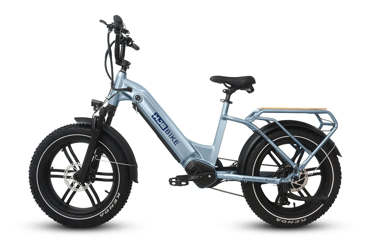 Breeze 20 inch Fat Tire Cargo Ebike(Fully Assembled)