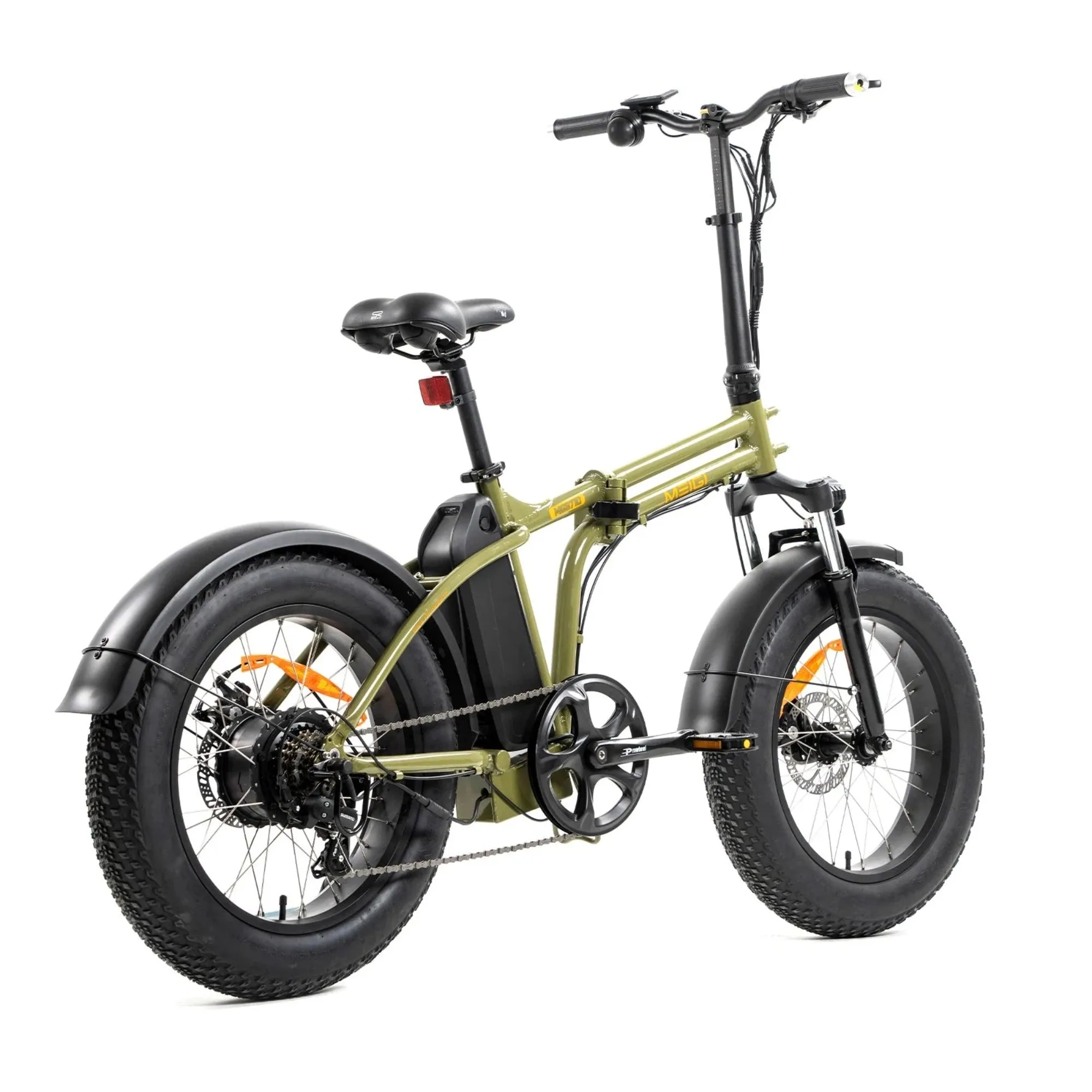 DWMeigi MG8710 Fat Tire Electric Bike, 500W High-Power E-Bike