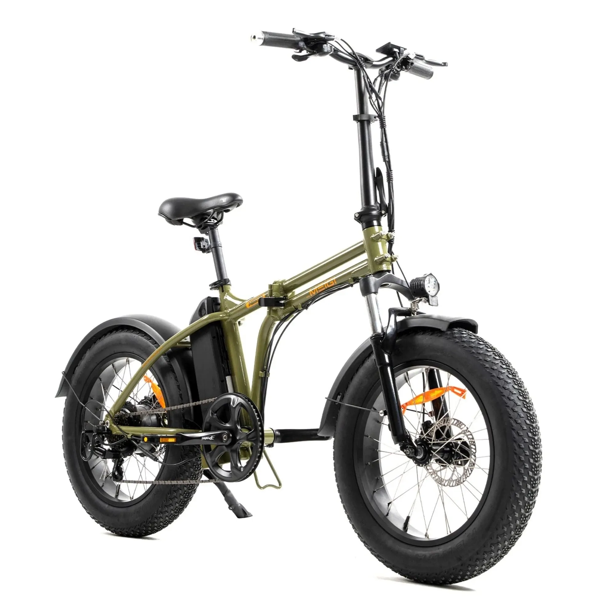 DWMeigi MG8710 Fat Tire Electric Bike, 500W High-Power E-Bike