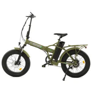 Ecotric 48V/15Ah 500W Folding Fat Tire Electric Bike with LCD Display