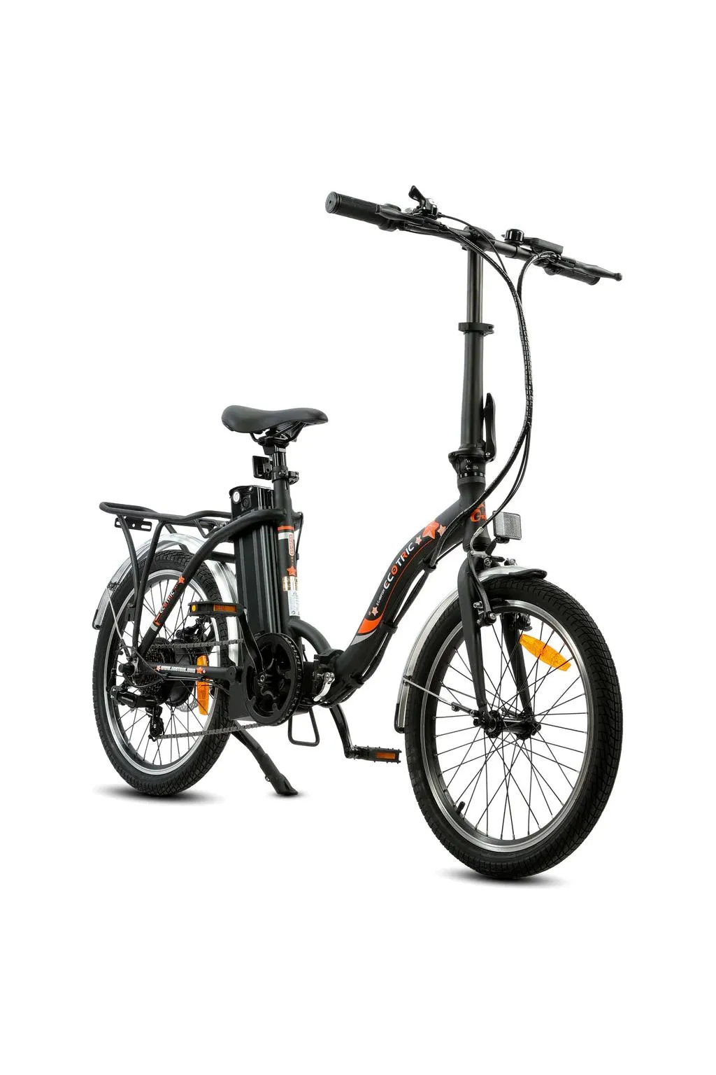 Ecotric Starfish 36V/12.5Ah 350W UL Certified Folding Electric Bike