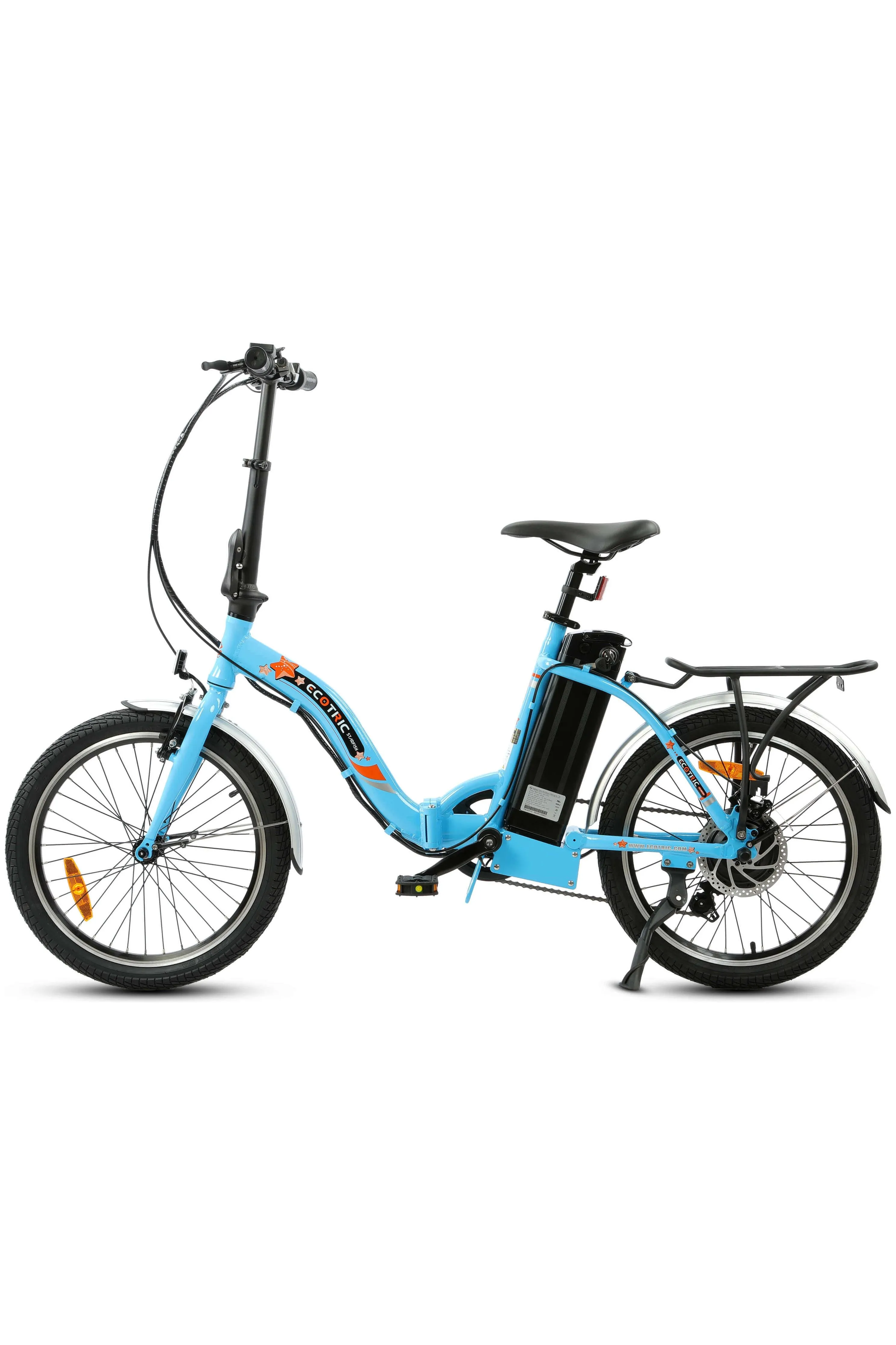 Ecotric Starfish 36V/12.5Ah 350W UL Certified Folding Electric Bike