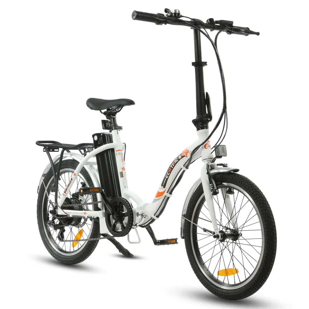 Ecotric Starfish 36V/12.5Ah 350W UL Certified Folding Electric Bike