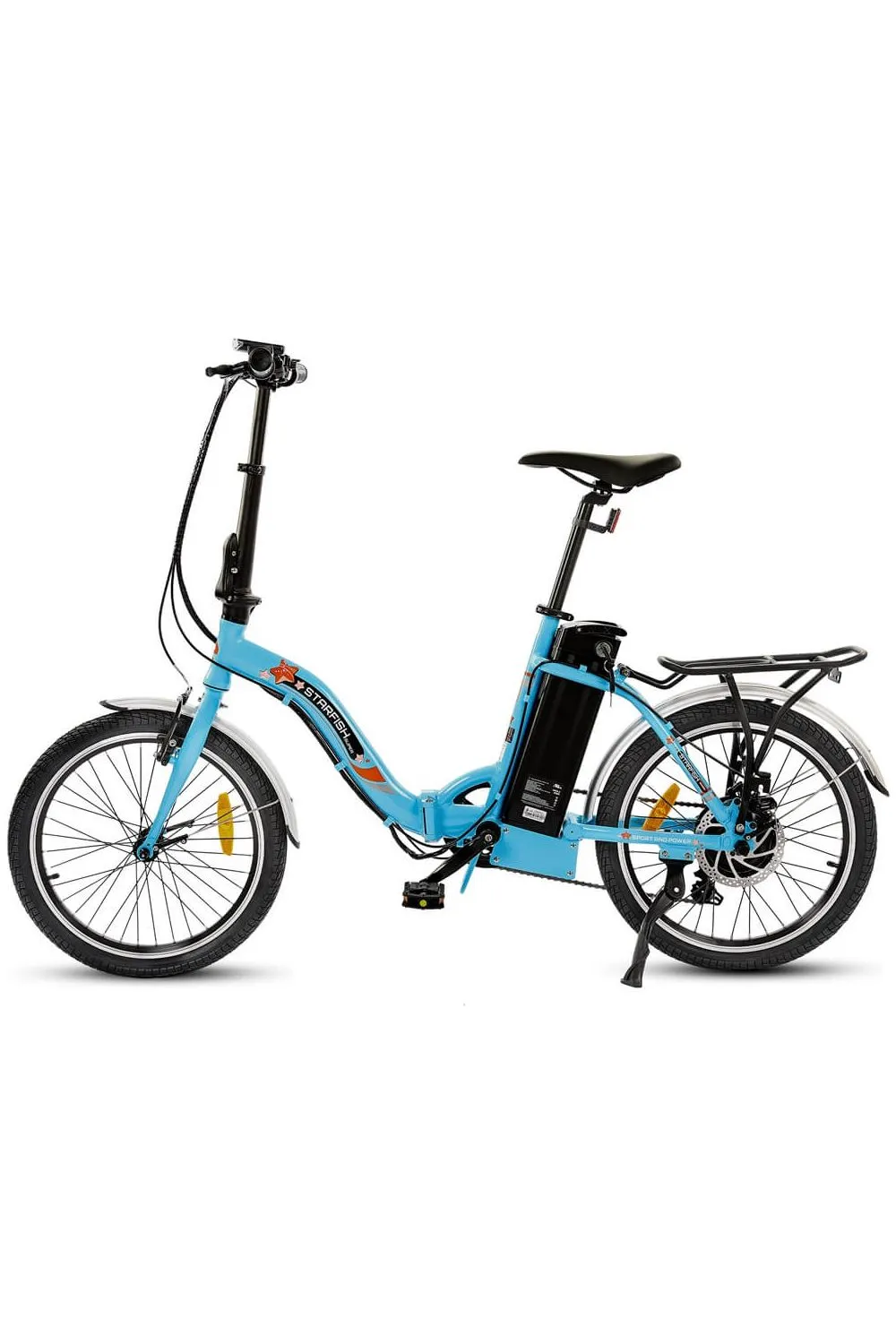 Ecotric Starfish 36V/12.5Ah 350W UL Certified Folding Electric Bike