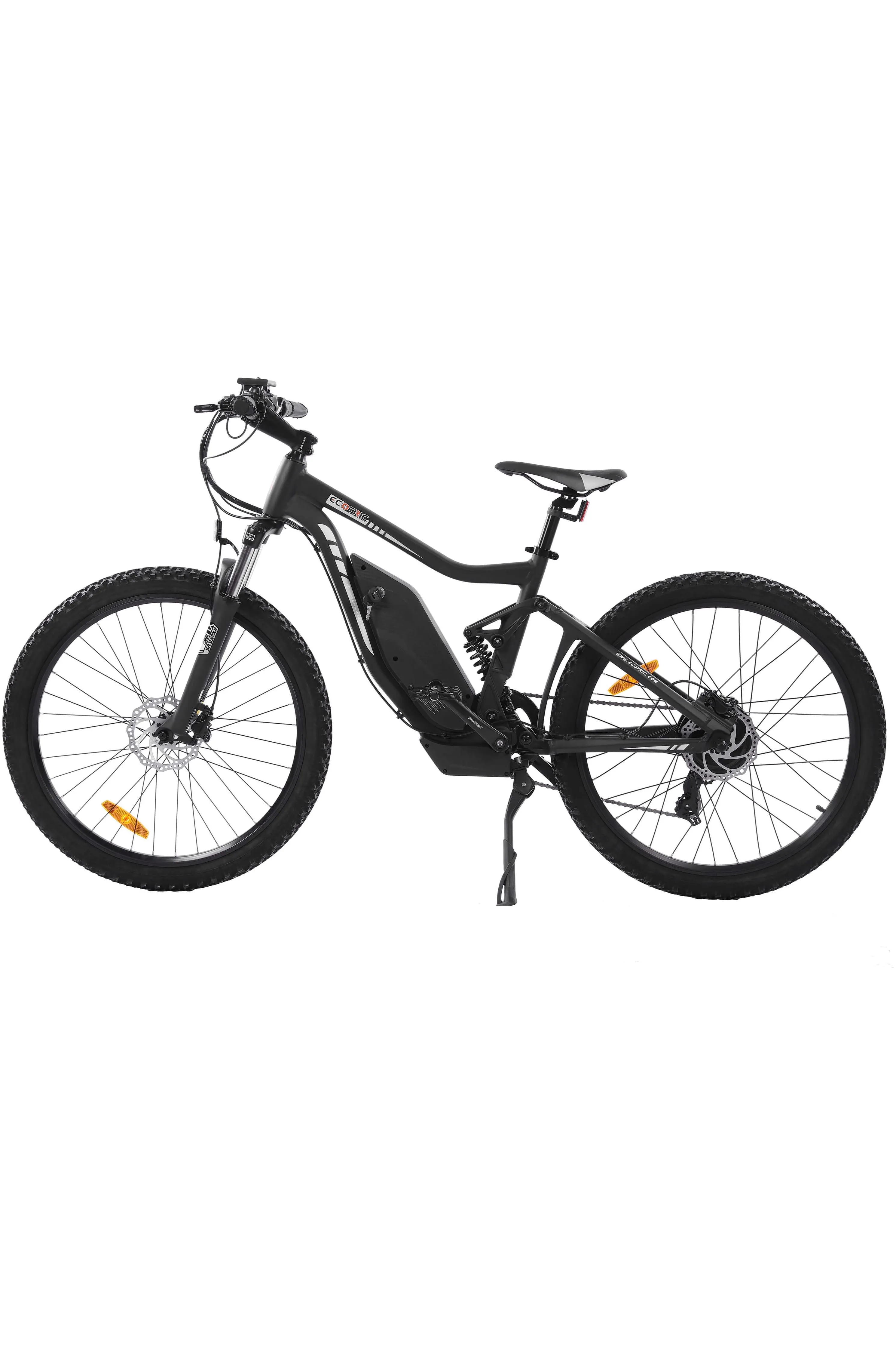 Ecotric Tornado 48V/12Ah 750W Full Suspension Electric Mountain Bike