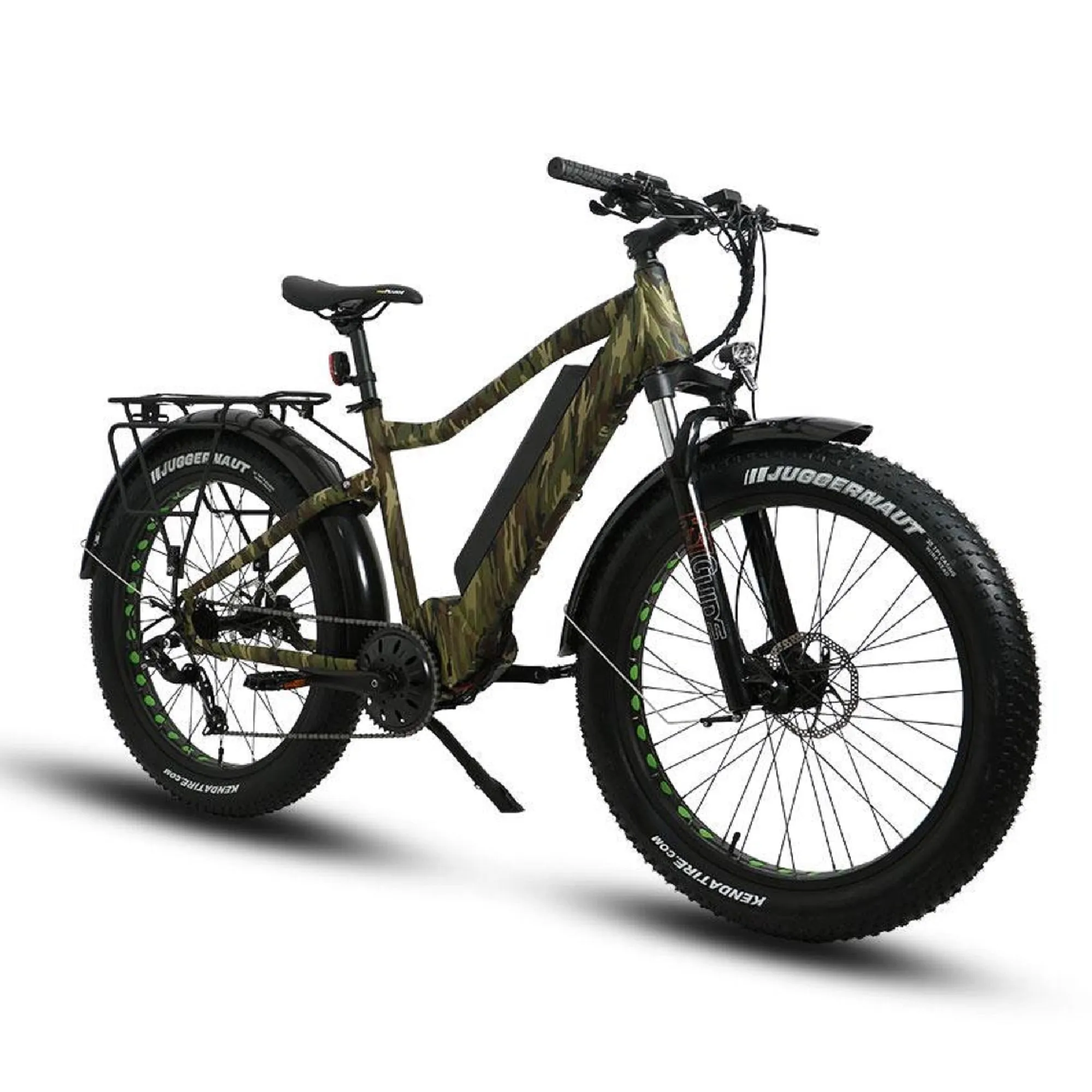 Eunorau 1000W Fat HD All Terrain Fat Tire Electric Mountain Bike