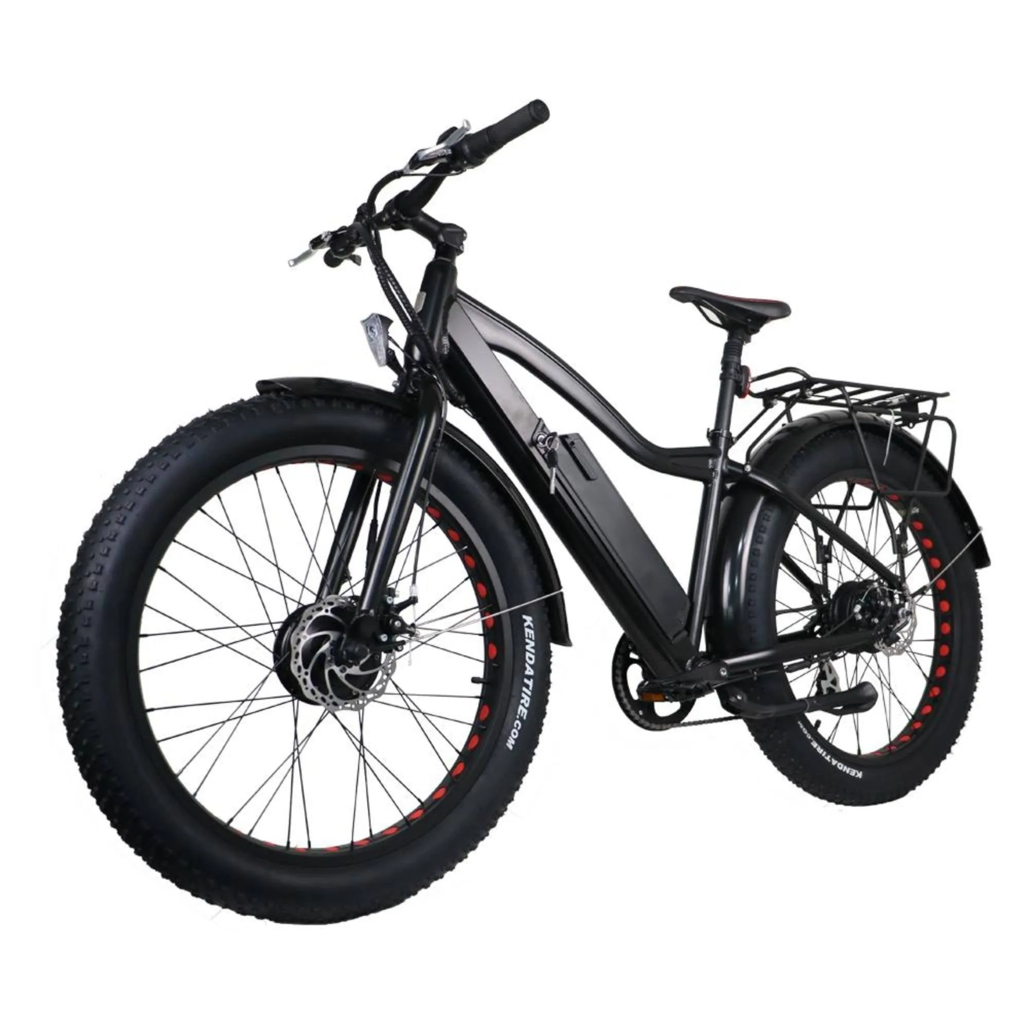 Eunorau 250W 350W Fat AWD Dual Motor Electric Fat tire Bike