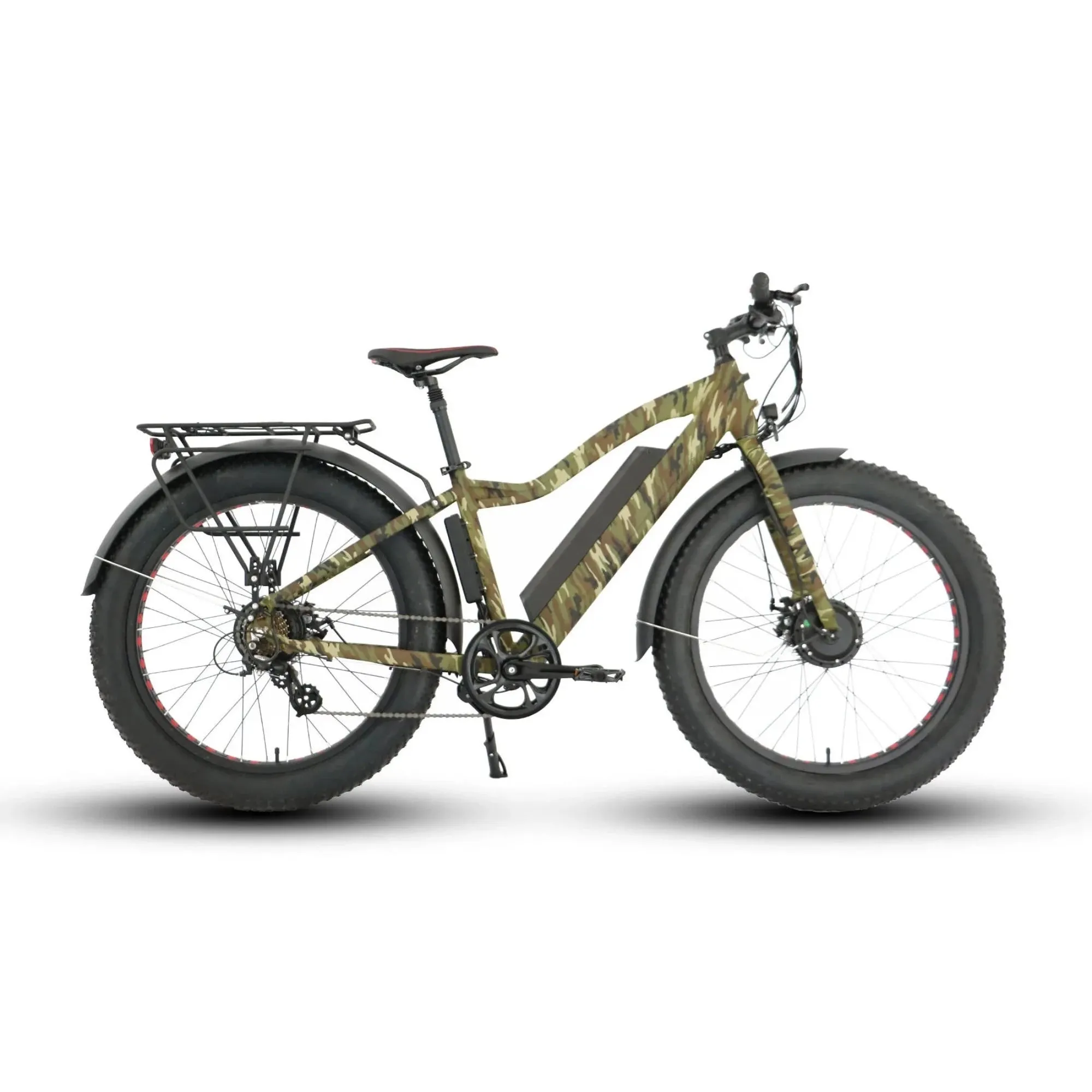 Eunorau 250W 350W Fat AWD Dual Motor Electric Fat tire Bike