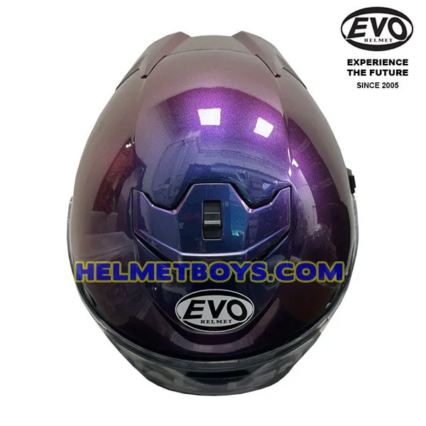 EVO RS9 Motorcycle Sunvisor Helmet IRIDIUM SERIES