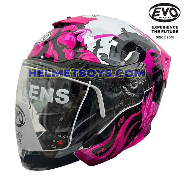 EVO RS9 Motorcycle Sunvisor Helmet SAMURAI SERIES