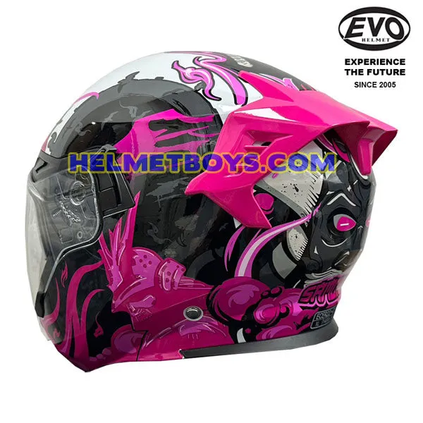 EVO RS9 Motorcycle Sunvisor Helmet SAMURAI SERIES