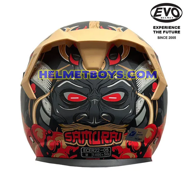 EVO RS9 Motorcycle Sunvisor Helmet SAMURAI SERIES