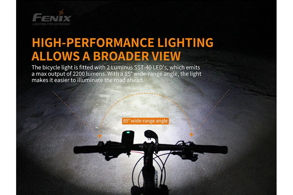 Fenix BC30 V2 LED Bike Light   FREE  BC05R V2 Taillight