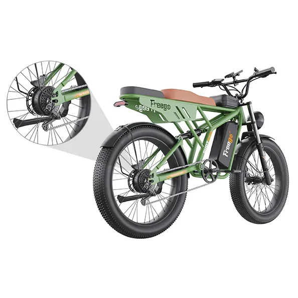 Freego 500W Shotgun Neo F4 Cargo Mountain Electric Bike