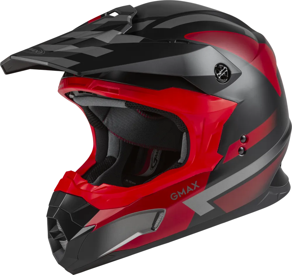 GMAX MX-86 Fame Dirt Bike Helmet Red