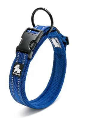 Heavy Duty Reflective Collar Royal Blue 2XL