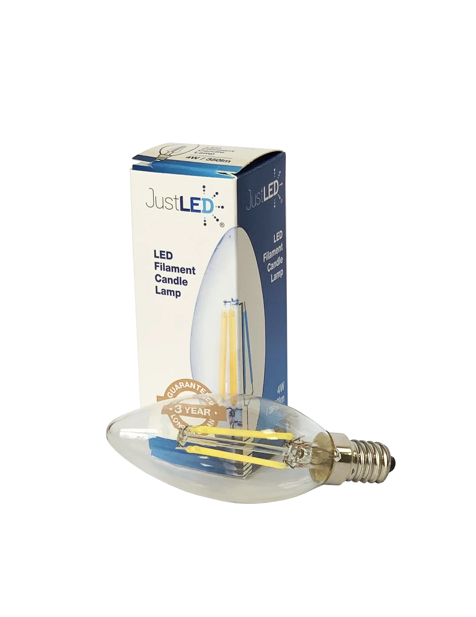 JustLED – LED Candle Lamp Bulb [Energy Class A  ]