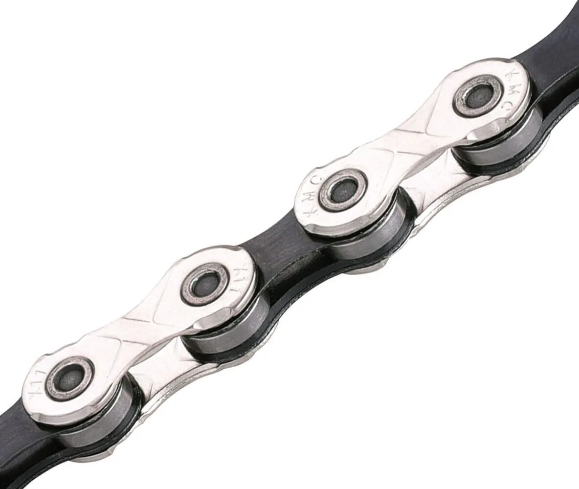 KMC X11 11 Speed Bike Chain - 114L - Black / Silver