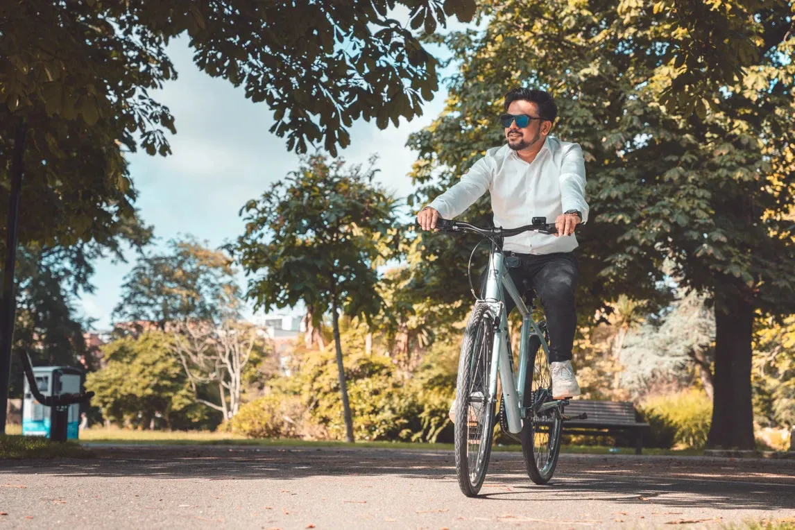 Lets Commute MY24 Grey Electric Bike - Enhanced Performance and Sleek Design