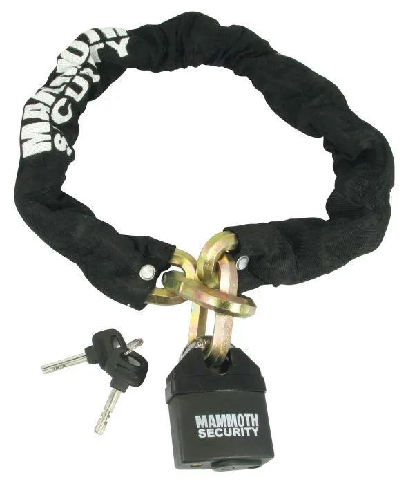 Mammoth 12mm Hexagon Lock & Chain - 1m Length