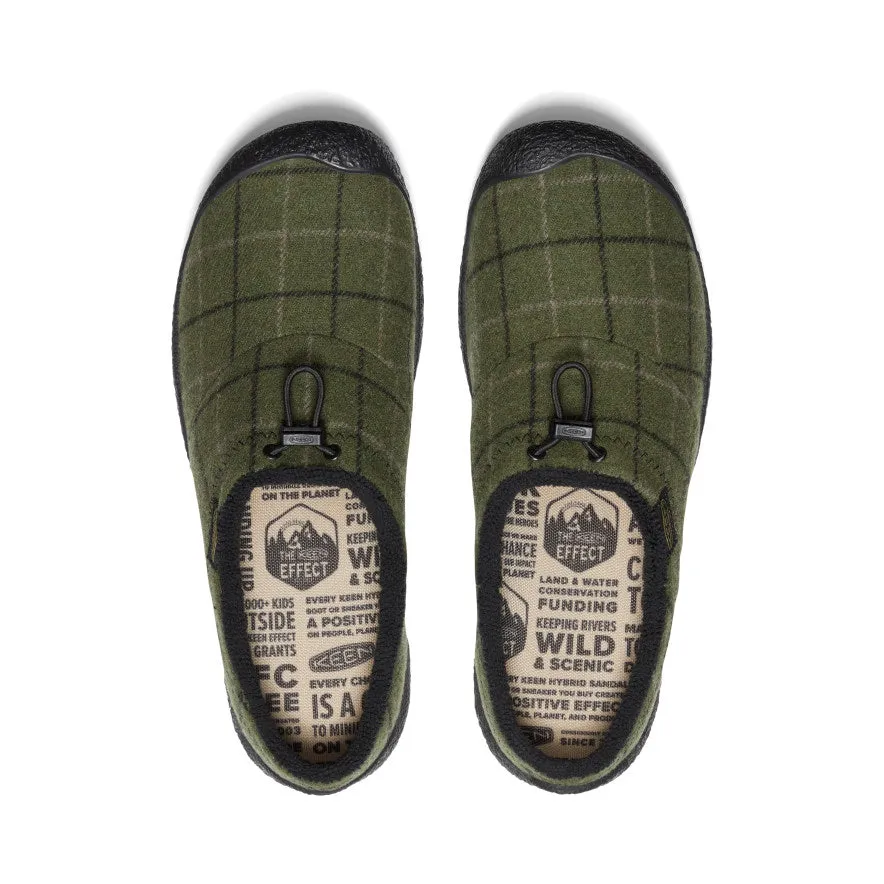 Men's Howser III Slide  |  Dark Olive Plaid