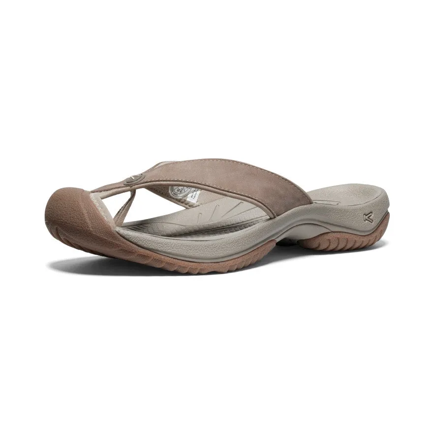 Men's Waimea Leather Flip-Flop  |  Brindle/Birch