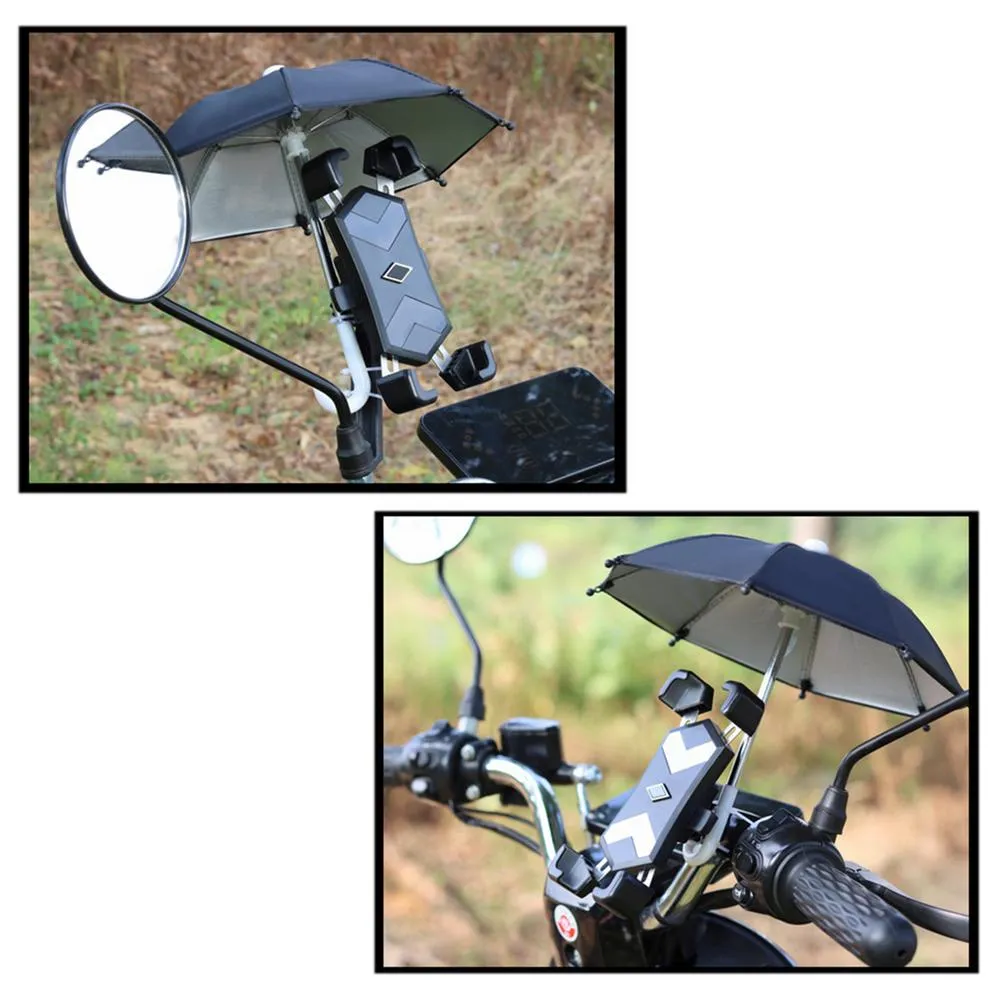 Mobile Phone Protector Mini Bike Umbrella