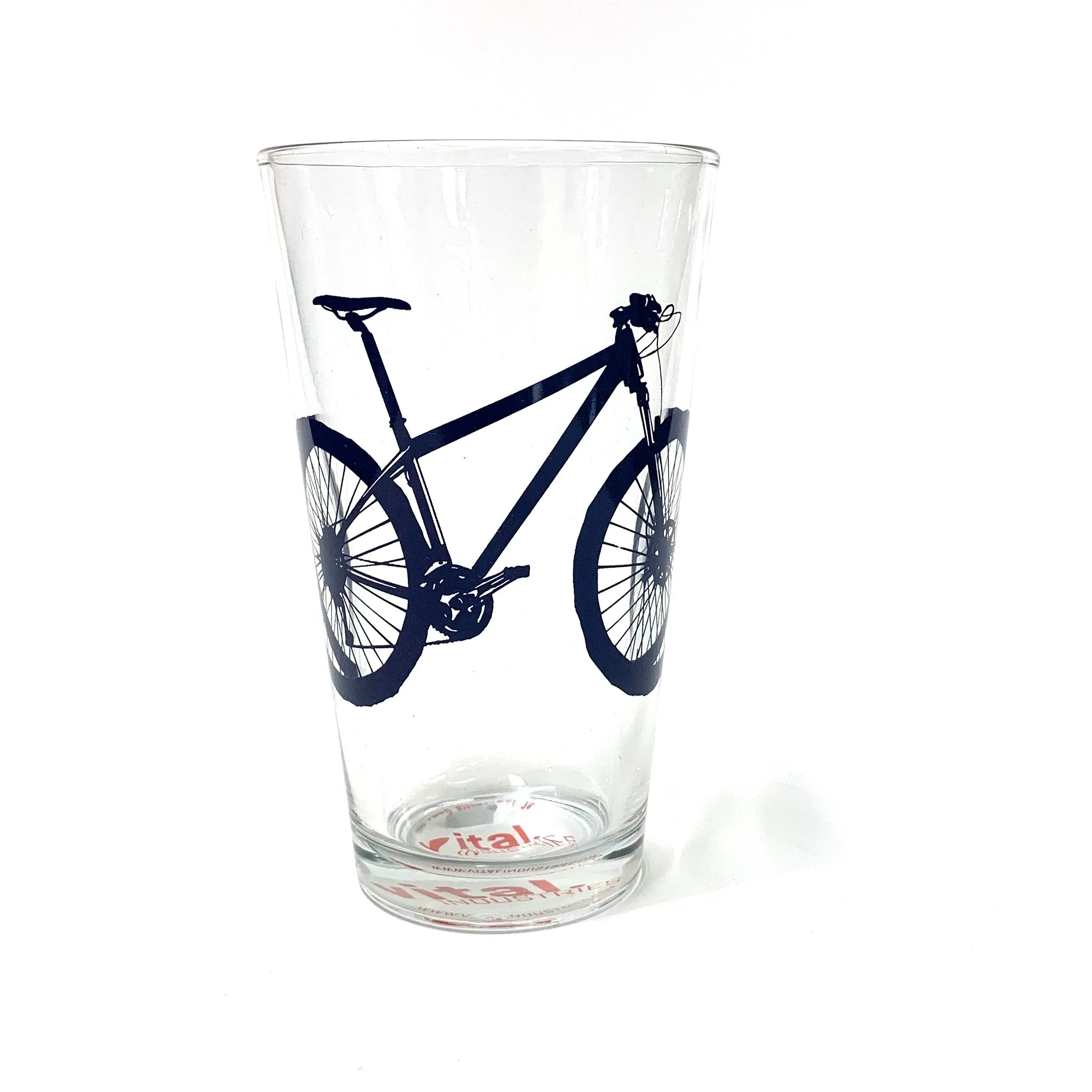 Mountain Bike Pint Glass