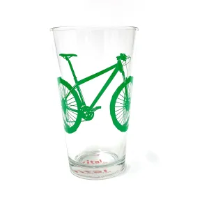 Mountain Bike Pint Glass