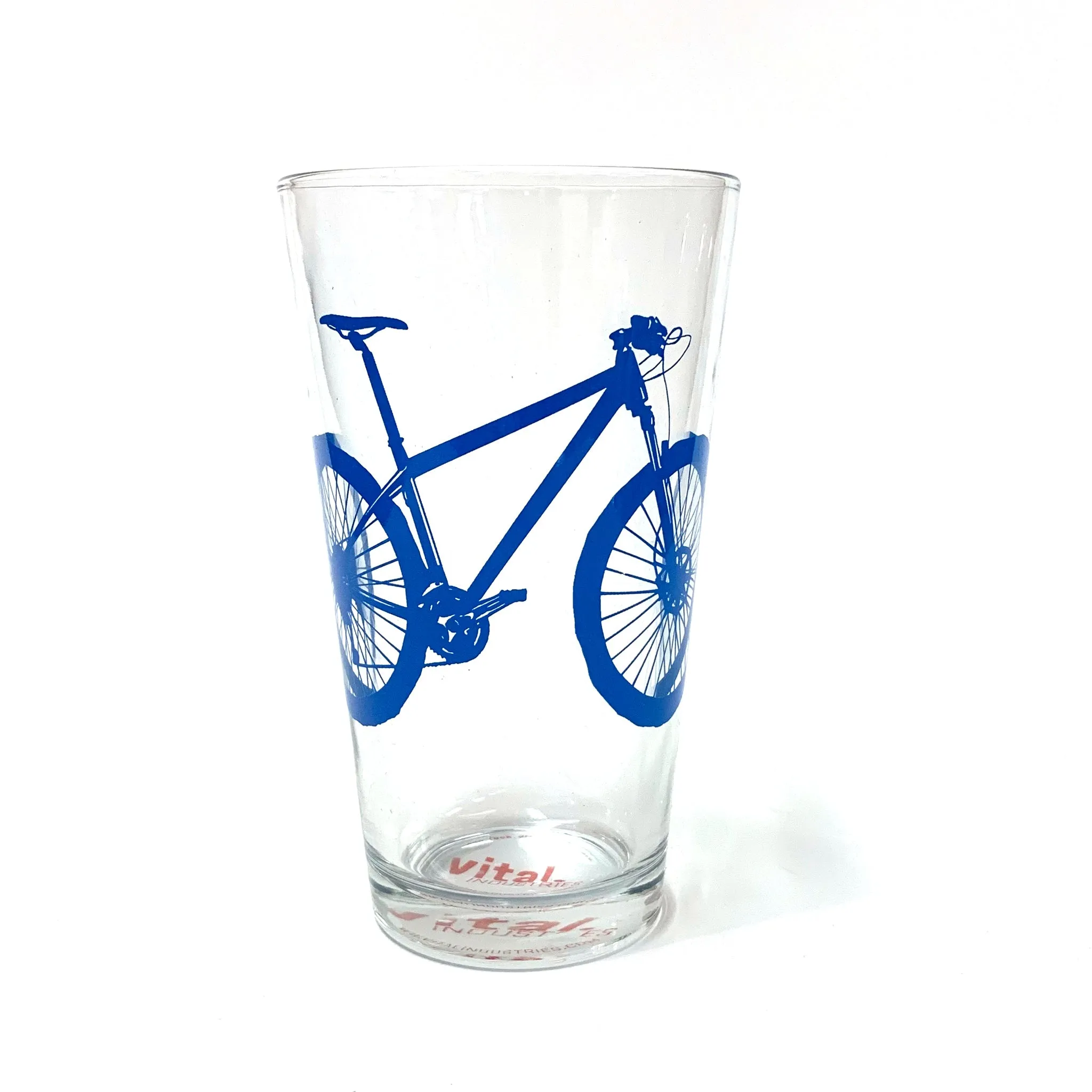 Mountain Bike Pint Glass